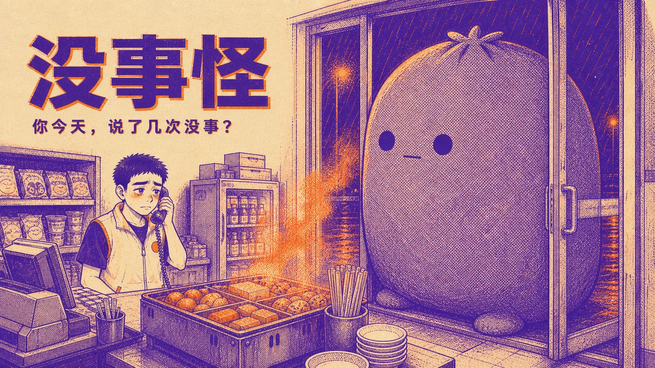 没事怪封面